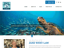 Tablet Screenshot of janewestlaw.com